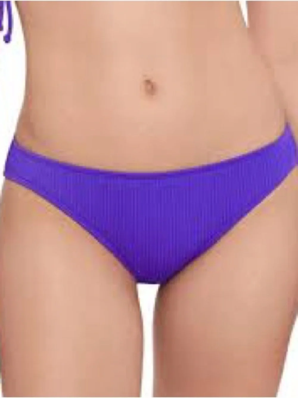 Frankie’s Set Cole Bright Green Top X Shea Luxe Purple Hip hugger Bikini Bottom